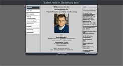 Desktop Screenshot of gestaltpraxis-mankel.de